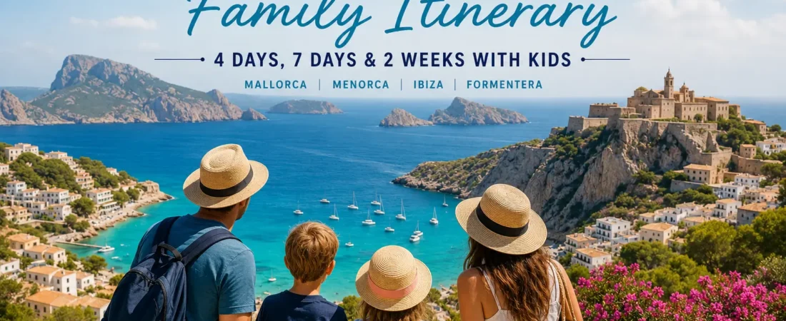 Balearic Islands Family Itinerary: 4 Days, 7 Days & 2 Weeks with Kids
