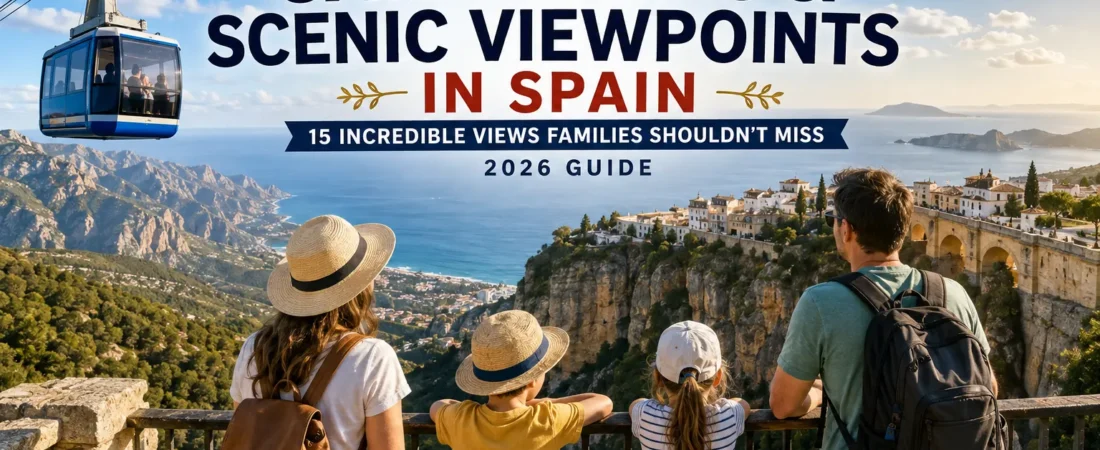 Best Cable Cars & Scenic Viewpoints in Spain: 15 Incredible Views Families Shouldn’t Miss